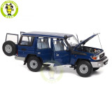 1/18 Toyota Land Cruiser 76 LC76 Almost Real 870101 Diecast Model Toy Car Gifts For Father Friends