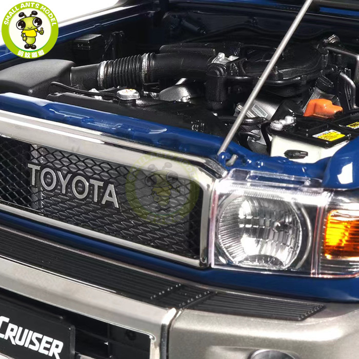 1/18 Toyota Land Cruiser 76 LC76 Almost Real 870101 Diecast Model Toy Car Gifts For Father Friends