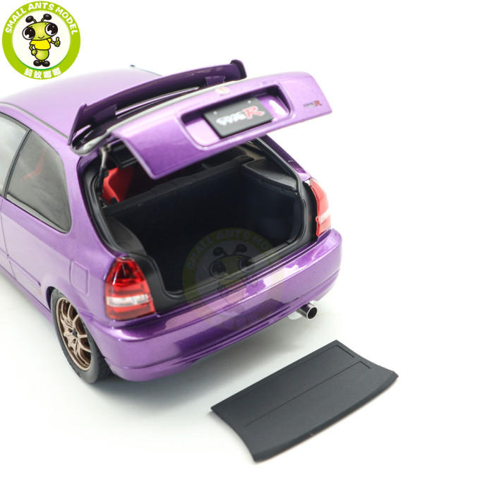 1/18 MOTORHELIX Honda CIVIC Type R EK9-120 Diecast Model Toy Car Gifts For Father Friends