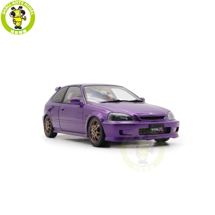 1/18 MOTORHELIX Honda CIVIC Type R EK9-120 Diecast Model Toy Car Gifts For Father Friends