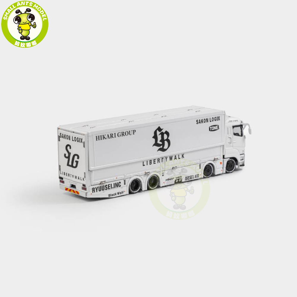 1/64 GCD Mitsubishi Fuso SuperGreat Liberty Walk LB Truck Trailer