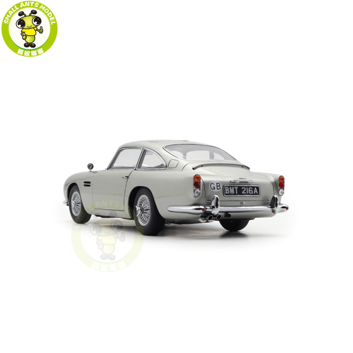 1/18 Aston Martin DB5 DB 5 Goldfinger Autoart 70296 W / Weapons Silver Model Toy Car Gifts For Father Friends