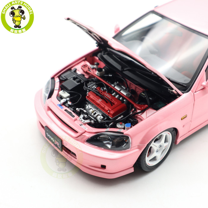 1/18 MOTORHELIX Honda CIVIC Type R EK9-120 Diecast Model Toy Car Gifts For Father Friends