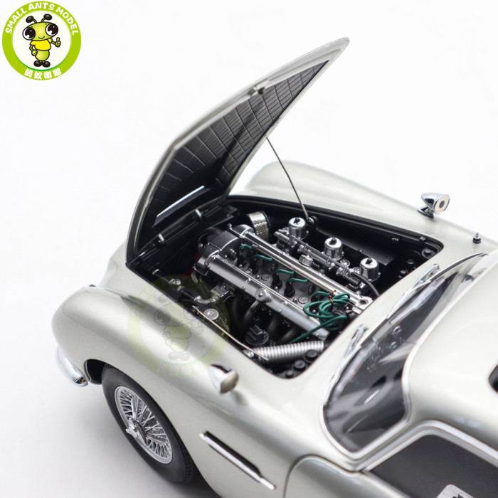 1/18 Aston Martin DB5 DB 5 Goldfinger Autoart 70296 W / Weapons Silver Model Toy Car Gifts For Father Friends