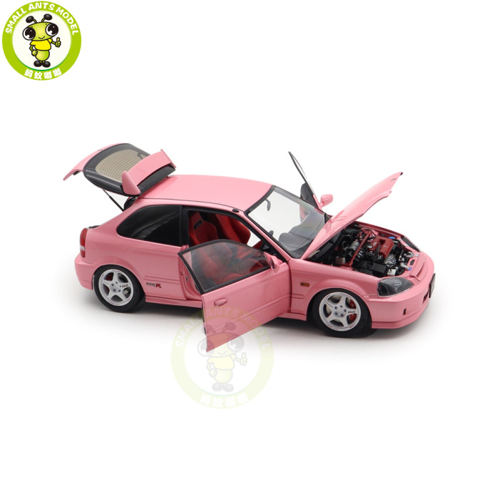 1/18 MOTORHELIX Honda CIVIC Type R EK9-120 Diecast Model Toy Car Gifts For Father Friends