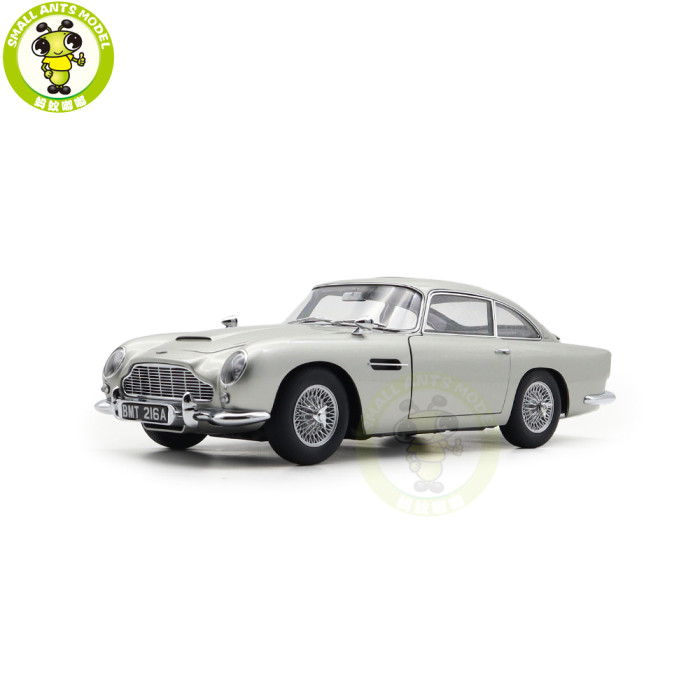 1/18 Aston Martin DB5 DB 5 Goldfinger Autoart 70296 W / Weapons Silver Model Toy Car Gifts For Father Friends