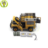 1/18 Almost Real 810211 Land Rover Defender 90 Camel Trophy Edition Diecast Model Toy Car Gifts For Friends Father