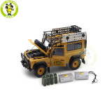 1/18 Almost Real 810211 Land Rover Defender 90 Camel Trophy Edition Diecast Model Toy Car Gifts For Friends Father