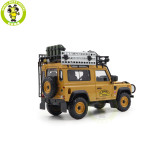 1/18 Almost Real 810211 Land Rover Defender 90 Camel Trophy Edition Diecast Model Toy Car Gifts For Friends Father