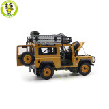 1/18 Almost Real 810211 Land Rover Defender 90 Camel Trophy Edition Diecast Model Toy Car Gifts For Friends Father