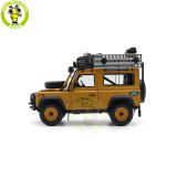 1/18 Almost Real 810211 Land Rover Defender 90 Camel Trophy Edition Diecast Model Toy Car Gifts For Friends Father