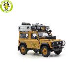 1/18 Almost Real 810211 Land Rover Defender 90 Camel Trophy Edition Diecast Model Toy Car Gifts For Friends Father