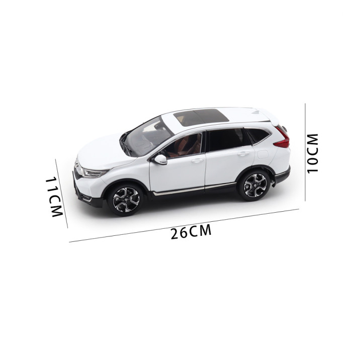 1/18 Honda CRV CR-V 2017 Diecast Model Toy Car Gifts For Friends Father