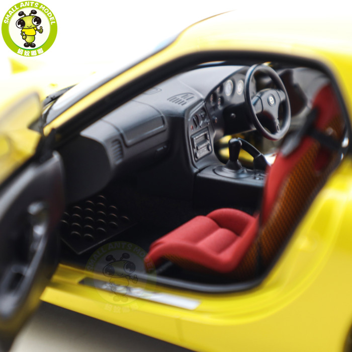 1/18 Mazda RX-7 RX 7 Speed Polar Master Diecast Model Toy Car Gifts For Friends Father