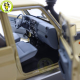 1/18 Toyota Land Cruiser 76 LC76 Almost Real 870102 Beige Diecast Model Toy Car Gifts For Father Friends
