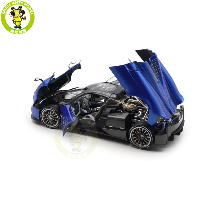 1/18 LCD Pagani Huayra Roadster Diecast Model Toy Car Gifts For Friends Father