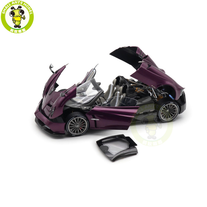 1/18 LCD Pagani Huayra Roadster Diecast Model Toy Car Gifts For Friends Father