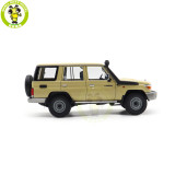 1/18 Toyota Land Cruiser 76 LC76 Almost Real 870102 Beige Diecast Model Toy Car Gifts For Father Friends