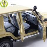 1/18 Toyota Land Cruiser 76 LC76 Almost Real 870102 Beige Diecast Model Toy Car Gifts For Father Friends