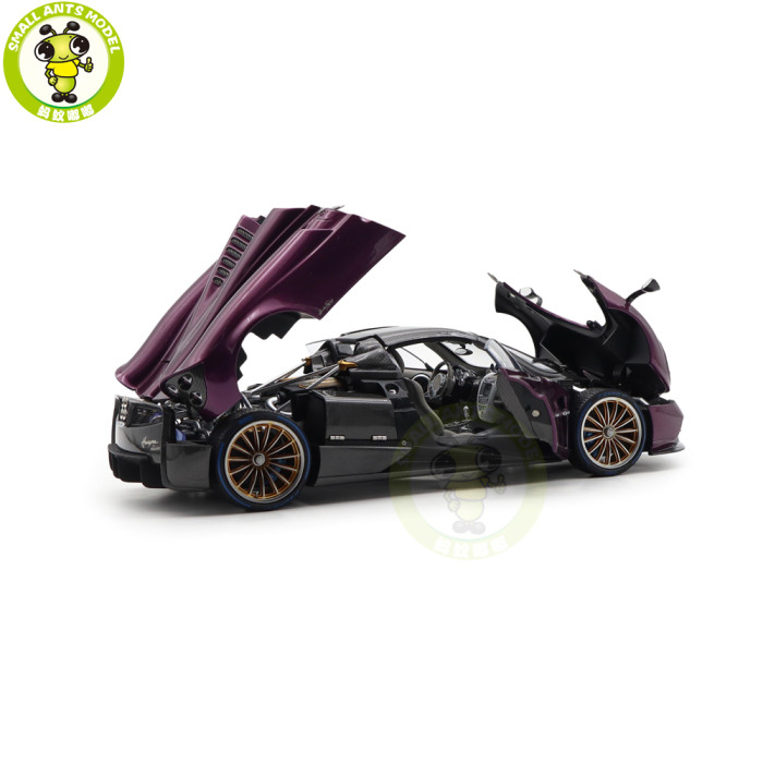1/18 LCD Pagani Huayra Roadster Diecast Model Toy Car Gifts For Friends Father