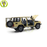 1/18 Toyota Land Cruiser 76 LC76 Almost Real 870102 Beige Diecast Model Toy Car Gifts For Father Friends