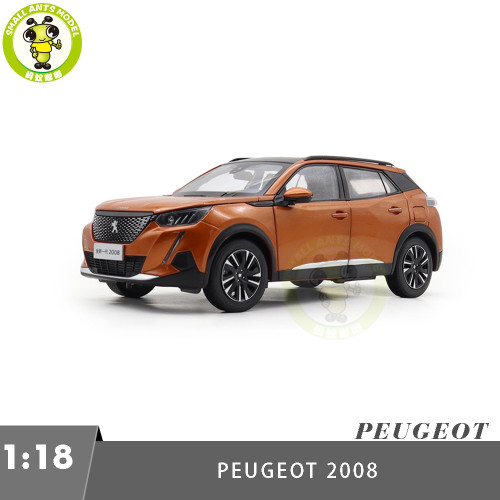 1/18 Peugeot 2008 Diecast Model Toys Car Gifts For Father Friends