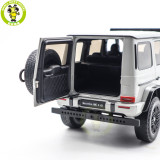 1/18 Mercedes-AMG G63 G Class 4×4² 2023 Almost Real 820829 Arabian Grey Diecast Model Toy Car Gifts For Friends Father