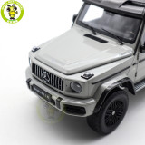 1/18 Mercedes-AMG G63 G Class 4×4² 2023 Almost Real 820829 Arabian Grey Diecast Model Toy Car Gifts For Friends Father