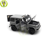 1/18 Mercedes-AMG G63 G Class 4×4² 2023 Almost Real 820829 Arabian Grey Diecast Model Toy Car Gifts For Friends Father