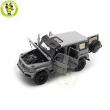1/18 Mercedes-AMG G63 G Class 4×4² 2023 Almost Real 820829 Arabian Grey Diecast Model Toy Car Gifts For Friends Father