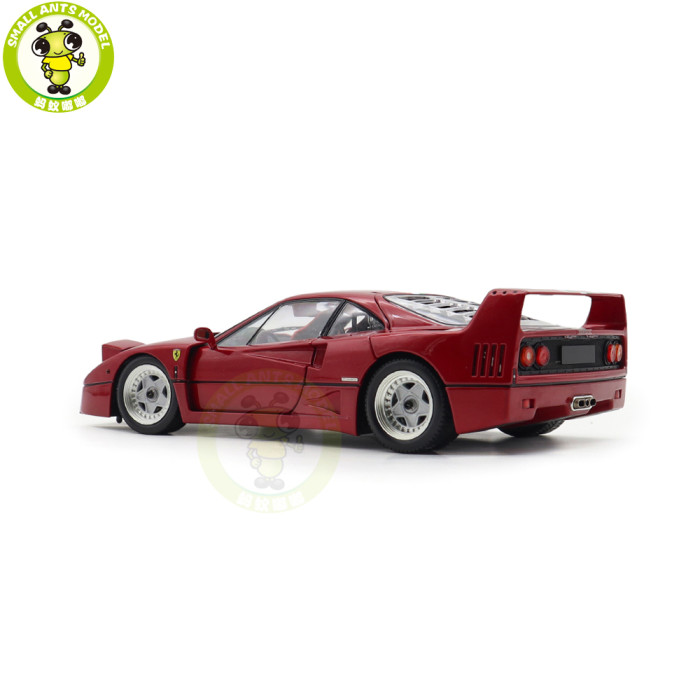 1/18 Ferrari F40 Kyosho 08416RMT-G Metallic Red Italy Diecast Model Toy Cars Gifts For Father Friends