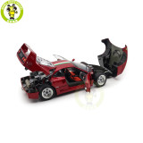 1/18 Ferrari F40 Kyosho 08416RMT-G Metallic Red Italy Diecast Model Toy Cars Gifts For Father Friends