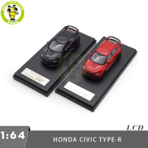 1/64 LCD Honda Civic Type-R Type R FK8 Diecast Metal Model Toy Car Gifts For Friends Father