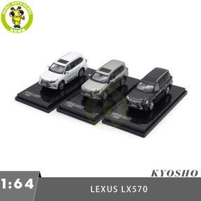 1/64 Kyosho Toyota Lexus LX570 Diecast Model Toy Car Gifts For Friends Father