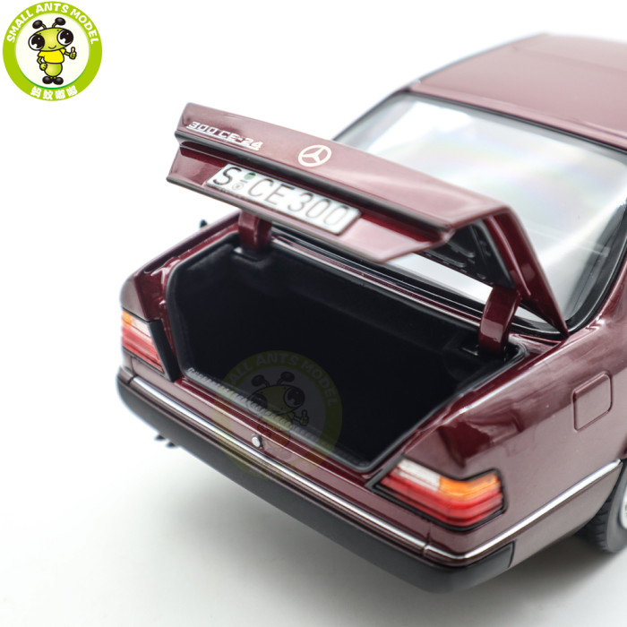1/18 Mercedes Benz 300 CE-24 Coupe C124 1988-1992 Norev OEM Diecast Model Toy Car Gifts For Friends Father