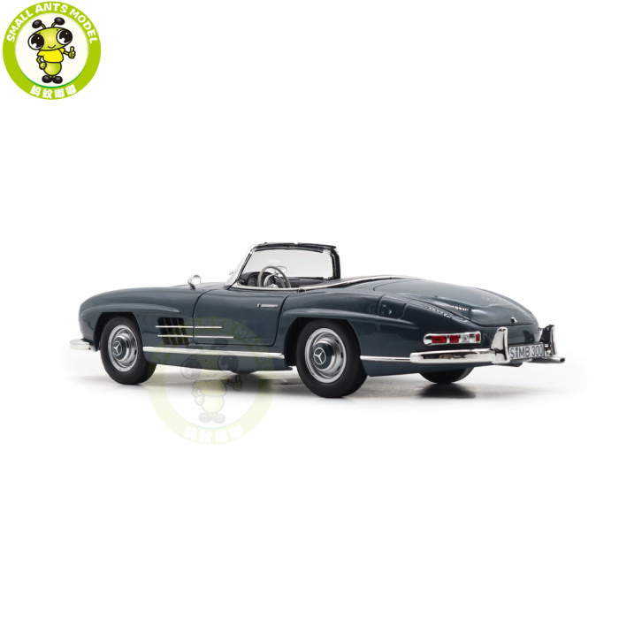 1/18 Mercedes Benz 300 SL Roadster 1957-1963 Norev OEM Diecast Model Toy Car Gifts For Husband Boyfriend Father