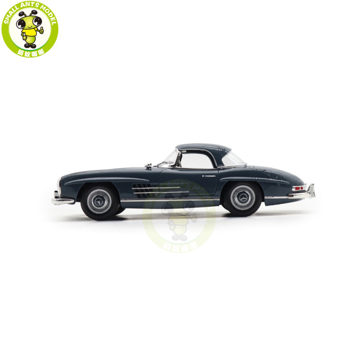 1/18 Mercedes Benz 300 SL Roadster 1957-1963 Norev OEM Diecast Model Toy Car Gifts For Husband Boyfriend Father