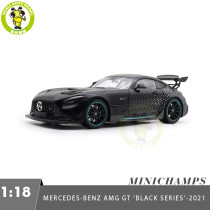 1/18 Minichamps Mercedes-AMG GT Black Series 2021 Diecast Model Toys Car Gifts For Father Friends