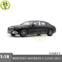 1/18 Mercedes Benz S Class Maybach S680 2021 X223 Norev 183911 Diecast Model Toy Car Gifts For Father Friends