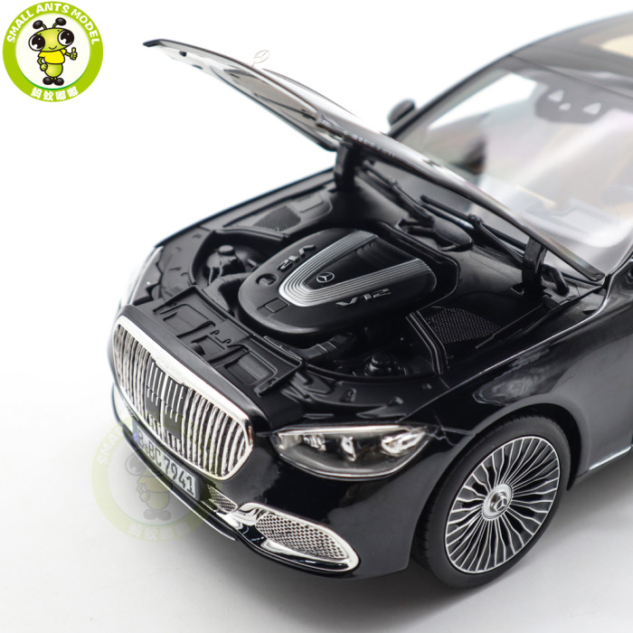 1/18 Mercedes Benz S Class Maybach S680 2021 X223 Norev 183911 Diecast Model Toy Car Gifts For Father Friends