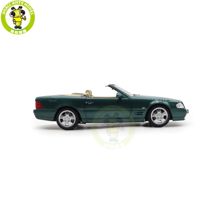 1/18 Mercedes Benz SL 500 1999 Norev 183753 Diecast Model Toys Car Boys Girls Gifts