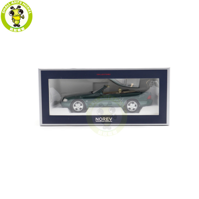 1/18 Mercedes Benz SL 500 1999 Norev 183753 Diecast Model Toys Car Boys Girls Gifts