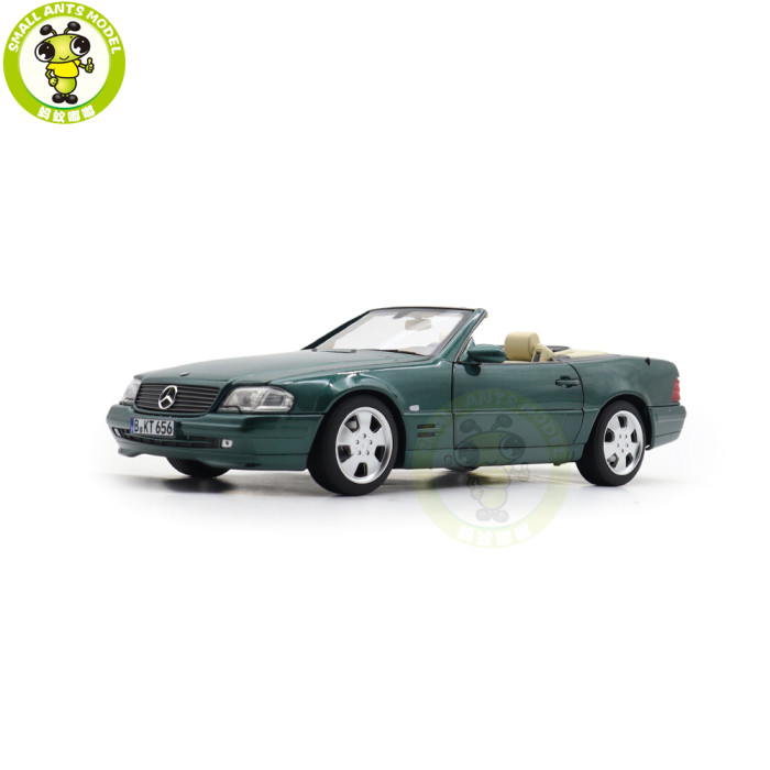 1/18 Mercedes Benz SL 500 1999 Norev 183753 Diecast Model Toys Car Boys Girls Gifts