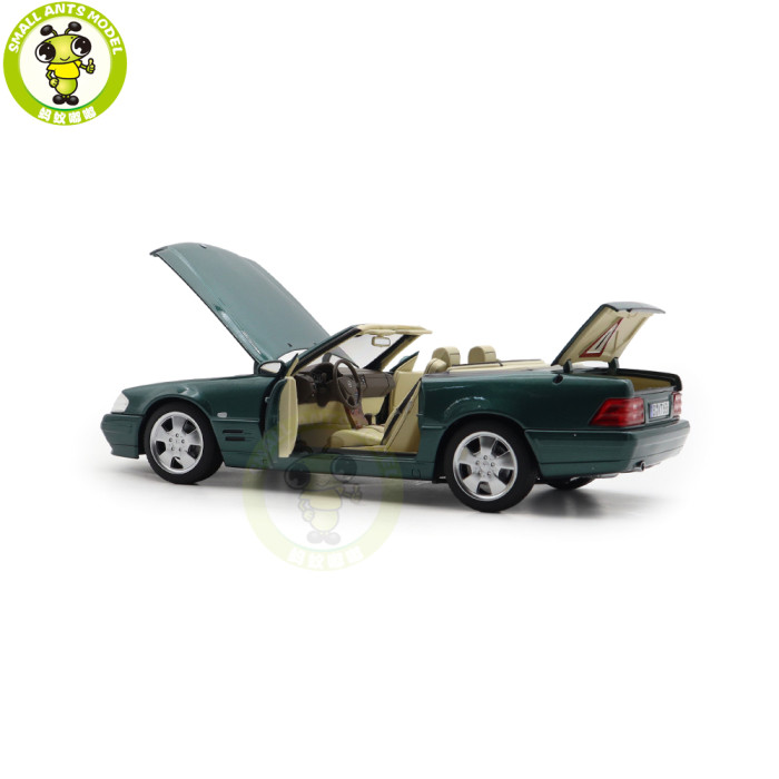 1/18 Mercedes Benz SL 500 1999 Norev 183753 Diecast Model Toys Car Boys Girls Gifts