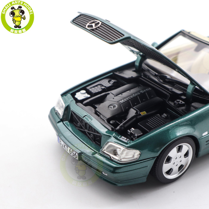 1/18 Mercedes Benz SL 500 1999 Norev 183753 Diecast Model Toys Car Boys Girls Gifts