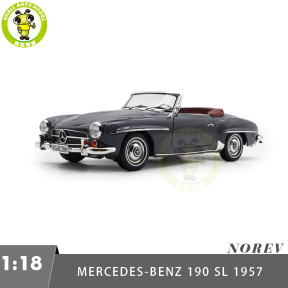 1/18 Mercedes Benz 190 SL 1957 Norev 183402 Diecast Model Toys Car Gifts For Father Friends
