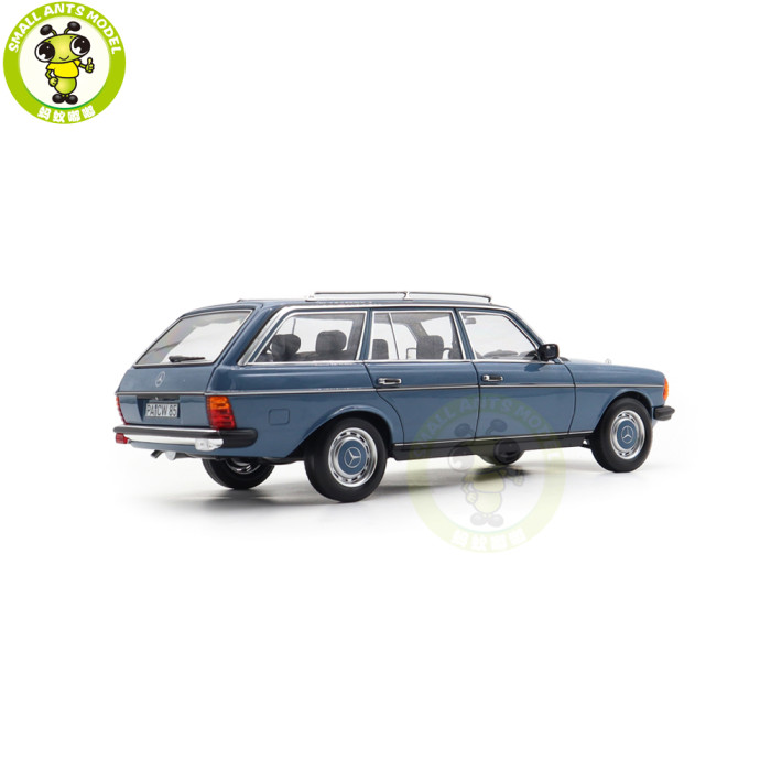 1/18 Mercedes Benz 200 T 200T 1980 Norev 183737 Blue Diecast Model Toy Car Gifts For Friends Father