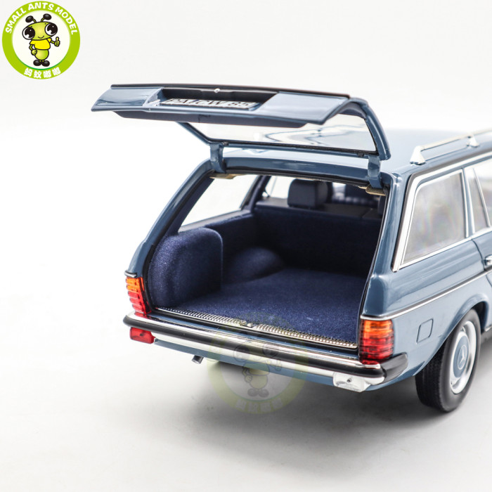 1/18 Mercedes Benz 200 T 200T 1980 Norev 183737 Blue Diecast Model Toy Car Gifts For Friends Father