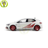 1/18 Renault Megane R.S Trophy-R 2019 White NOREV 185239 Diecast Model Toy Car Gifts For Father Friends