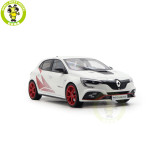 1/18 Renault Megane R.S Trophy-R 2019 White NOREV 185239 Diecast Model Toy Car Gifts For Father Friends